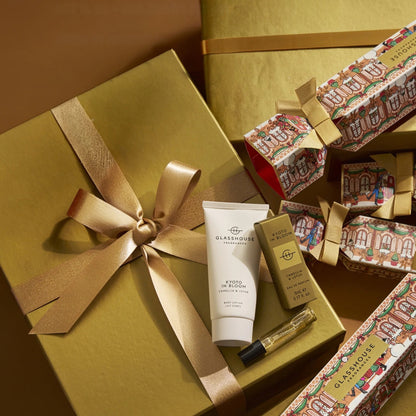 Alternate Image of Christmas Bon Bon and Kyoto in Bloom Gift Set, Christmas boxes with lotion and mini fragrance