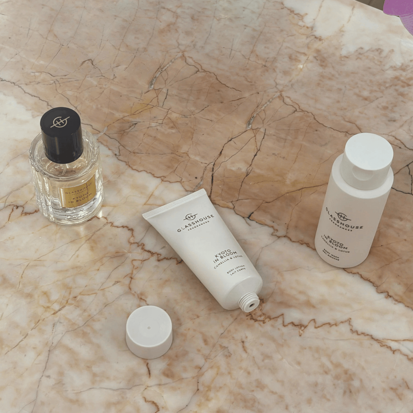 Alternate Image of Kyoto In Bloom Gift Set, body care trio