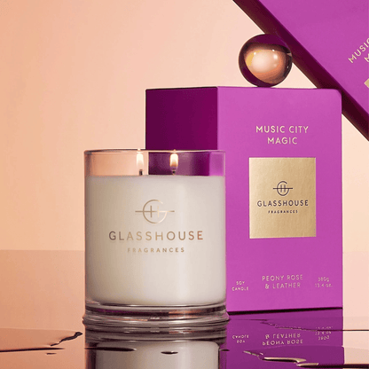 Alternate image of Glasshouse Music City Magic Candle (13.4 oz)