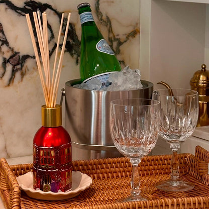 Alternate Image of Holiday Night Before Christmas Diffuser, illustrated diffuser bottle 
