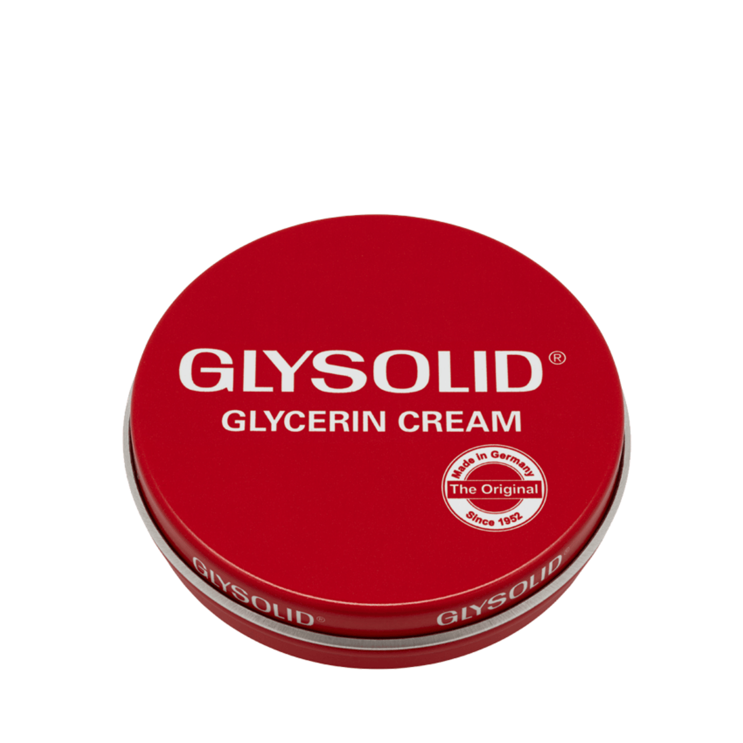 Primary Image of Glycerin Cream, red cream tin