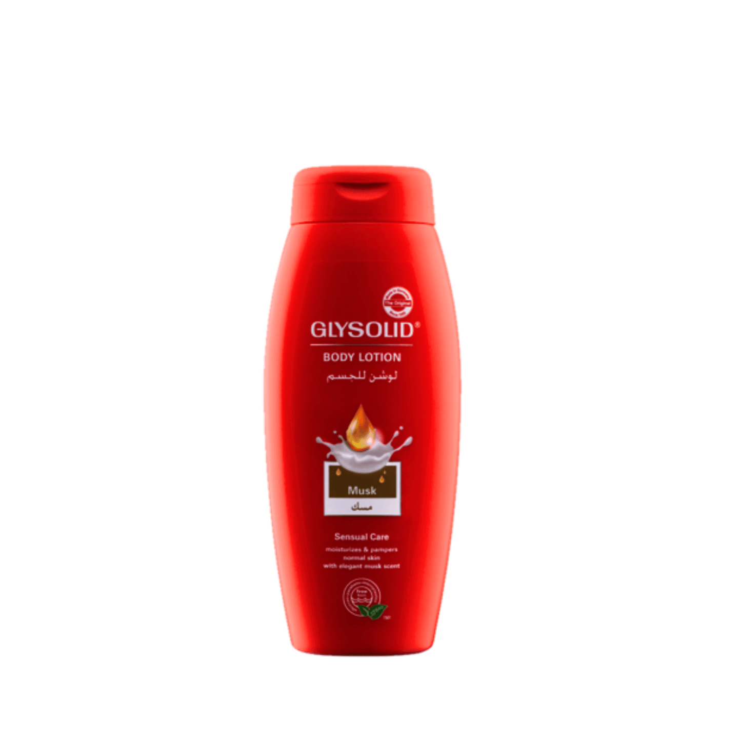 Primary Image of Classic Musk Body Lotion, red lotion bottle