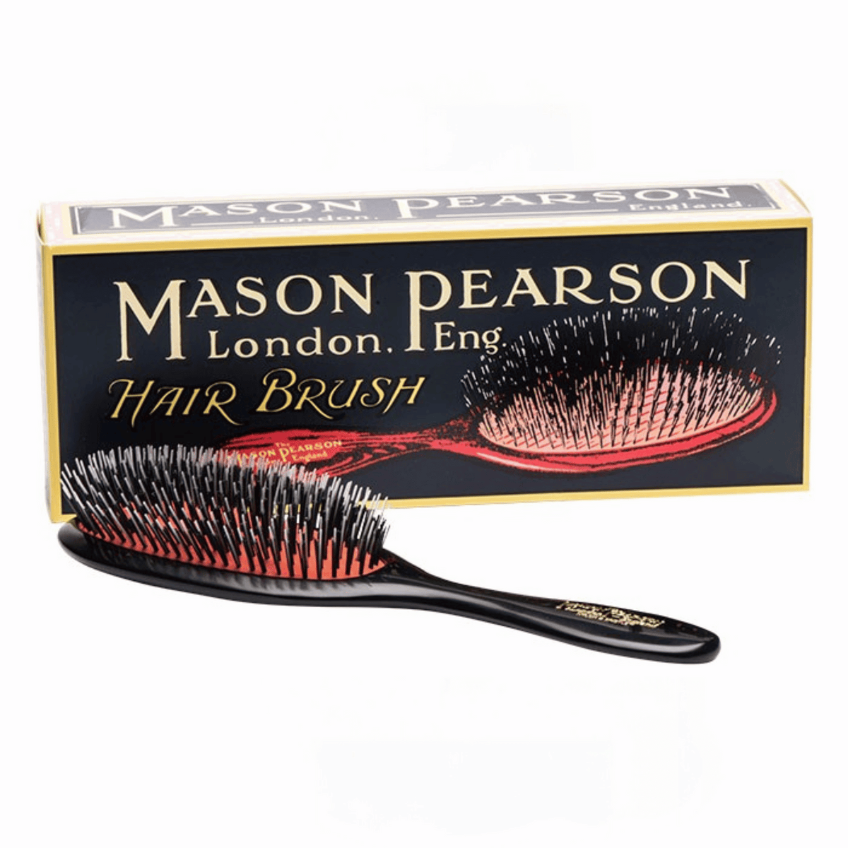 Mason Pearson Hairbrush with Natural Boar and Nylon Bristles