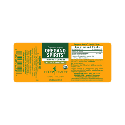 Herb Pharm Oregano Spirits (4 oz) #10089052