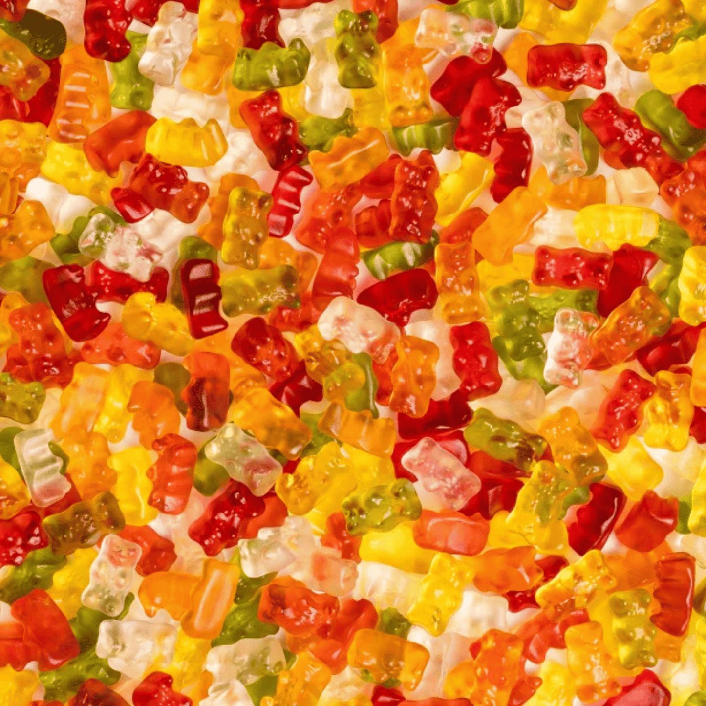 Alternate Image of Goldbaeren Gummies Minis Mulitpack, detail shot gummy bears
