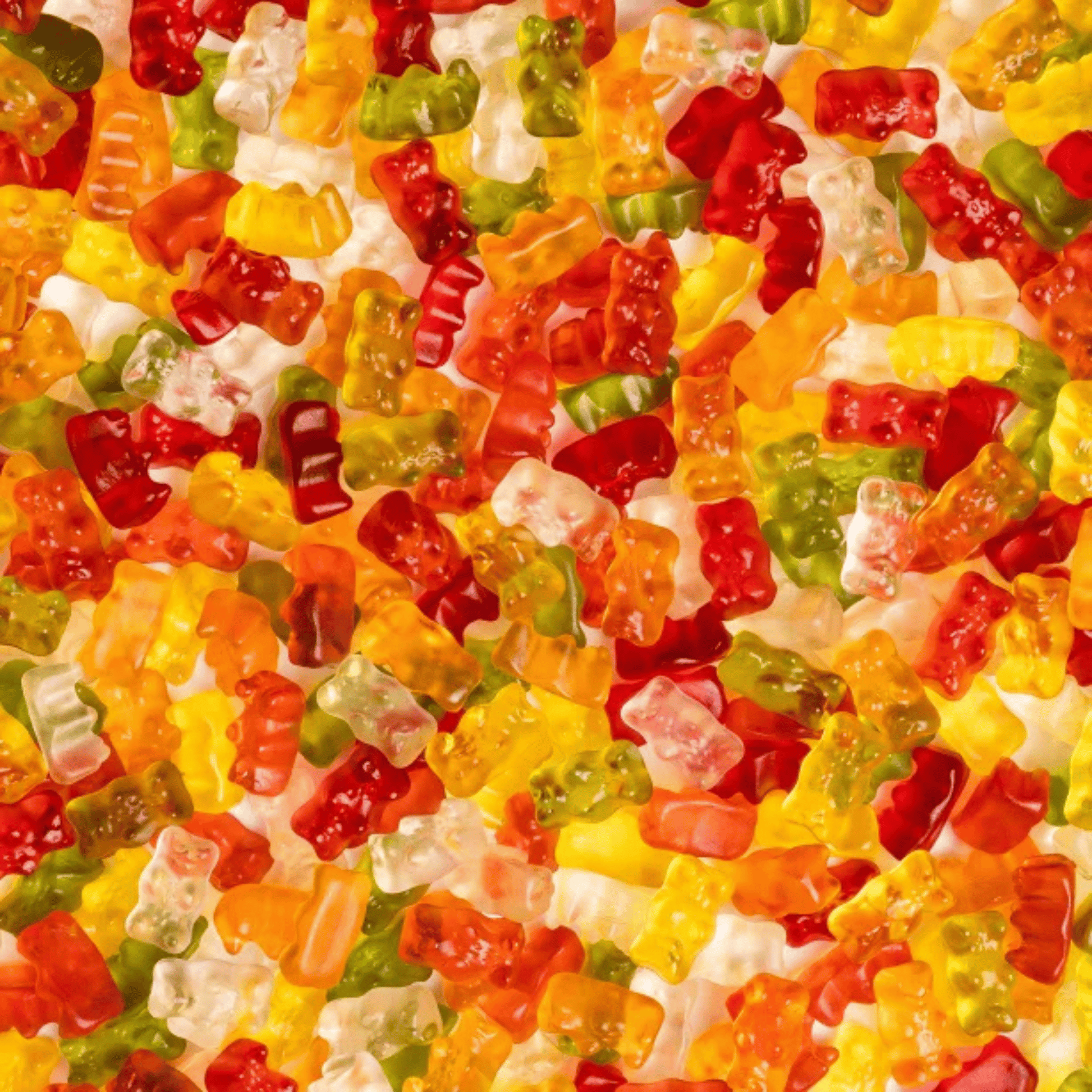 Alternate Image of Goldbaeren Gummies Minis Mulitpack, detail shot gummy bears