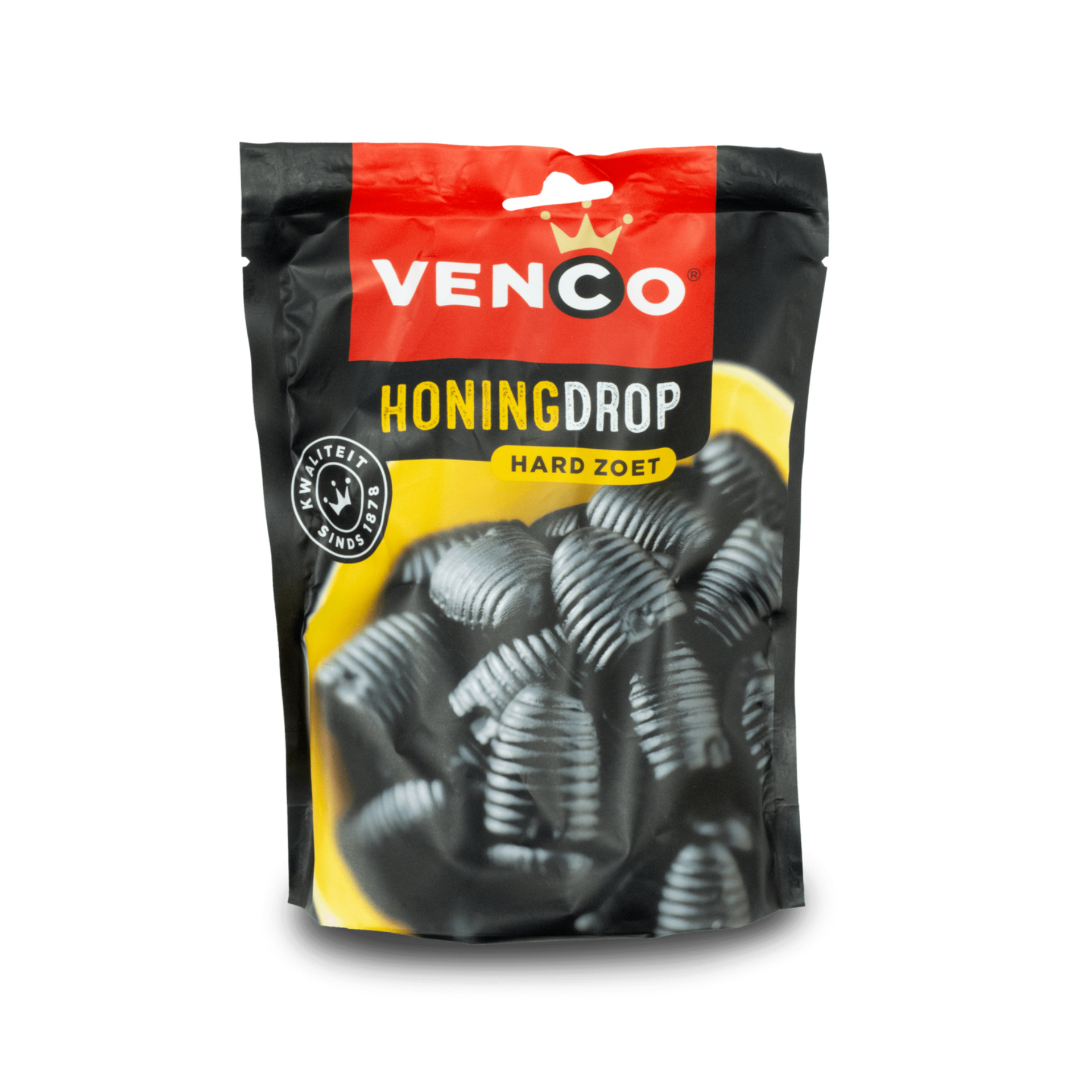 Venco Honingdrop (Honey Drop) Licorice Hard Zoet (120 g) – Smallflower