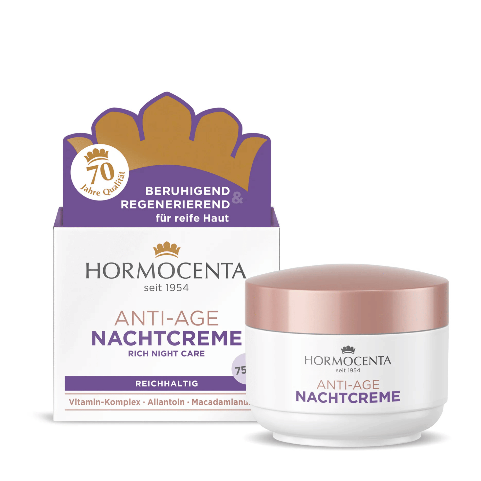 Primary Image of Nachtcreme (Night Cream), night cream jar and box with German writing