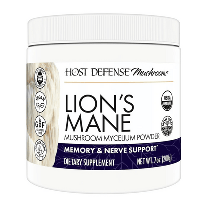 Primary image of host defense lion's mane powder