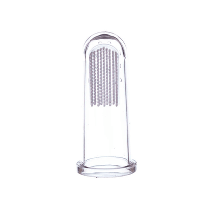 Alternate Image of Silicone Finger Brush, clear silicone finger brush