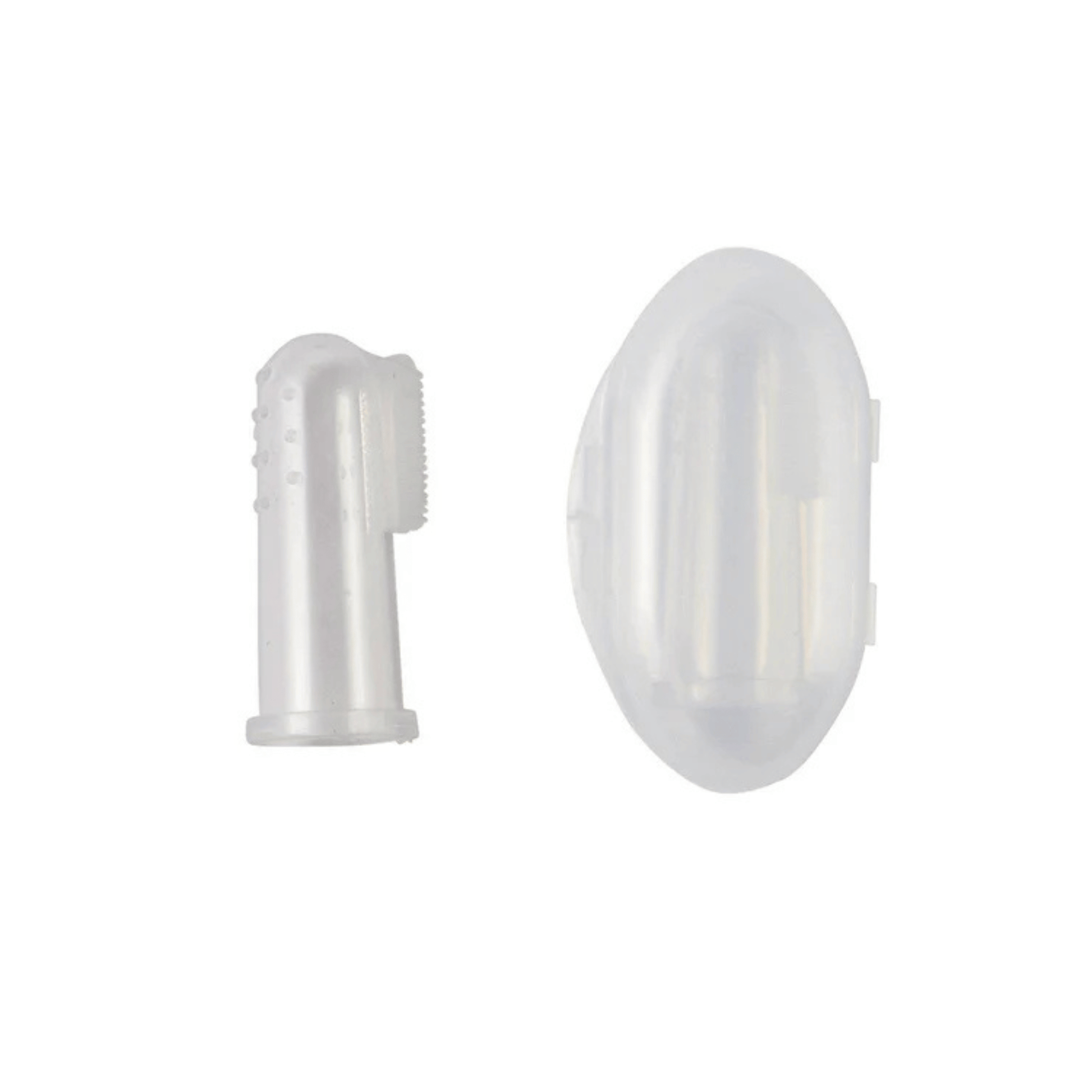 Alternate Image of Silicone Finger Brush, clear silicone finger brush