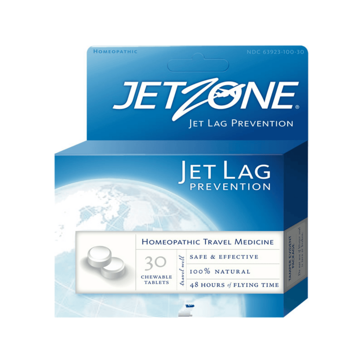 Global Source Jet Zone Homeopathic Jet Lag Chewable Tablets (30 count ...