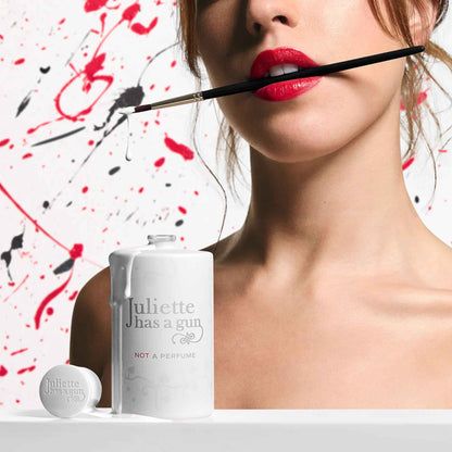 Alternate Image of Not a Perfume Eau de Parfum (100 ml), white perfume bottle with model
