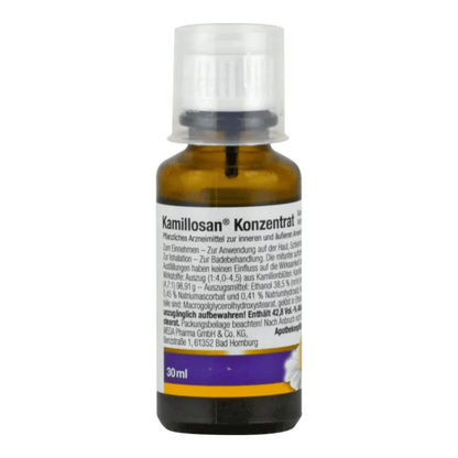 Alternate Image of Kamillosan Concentrate, dark amber medicine bottle