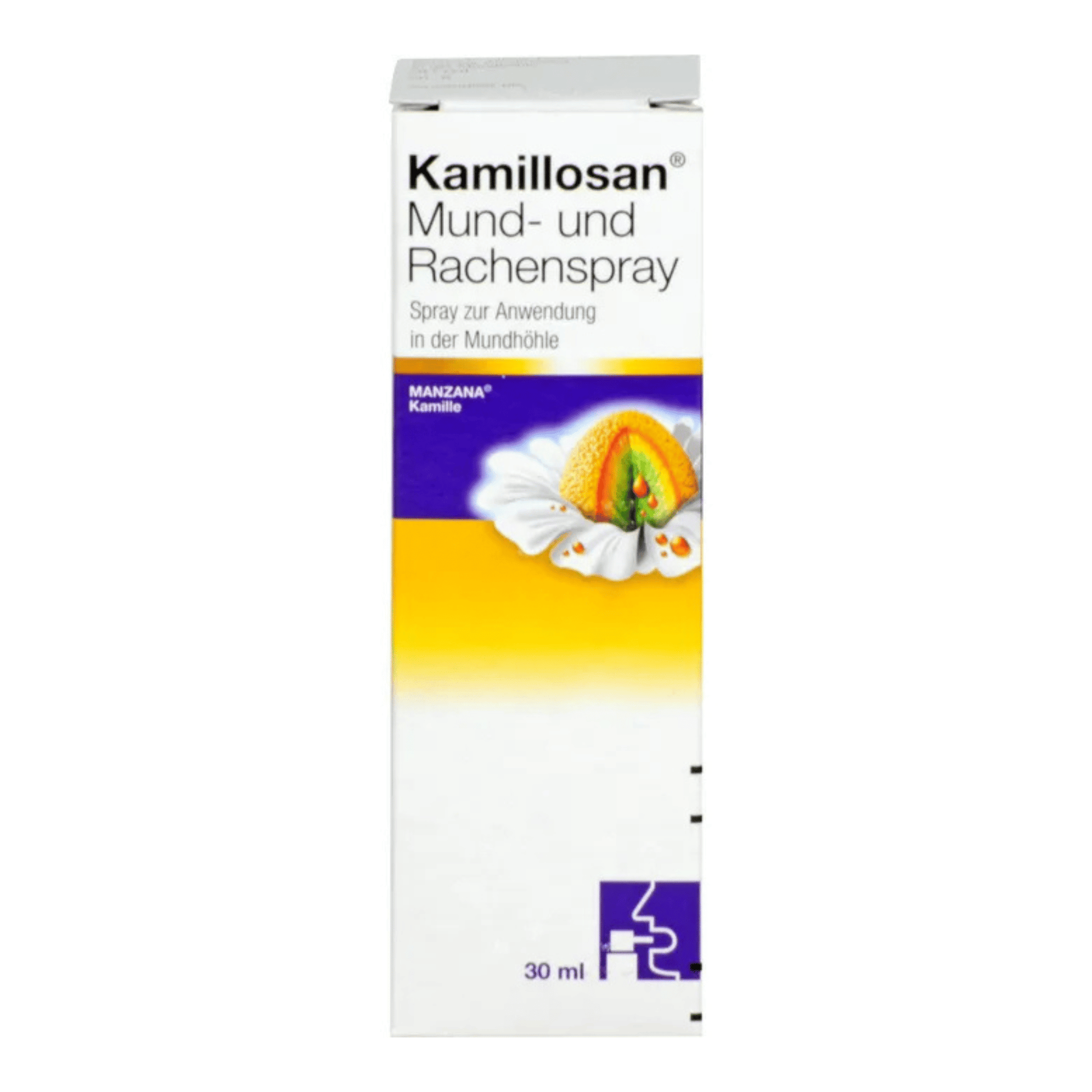 Alternate Image of Kamillosan Mouth and Throat Spray, product box