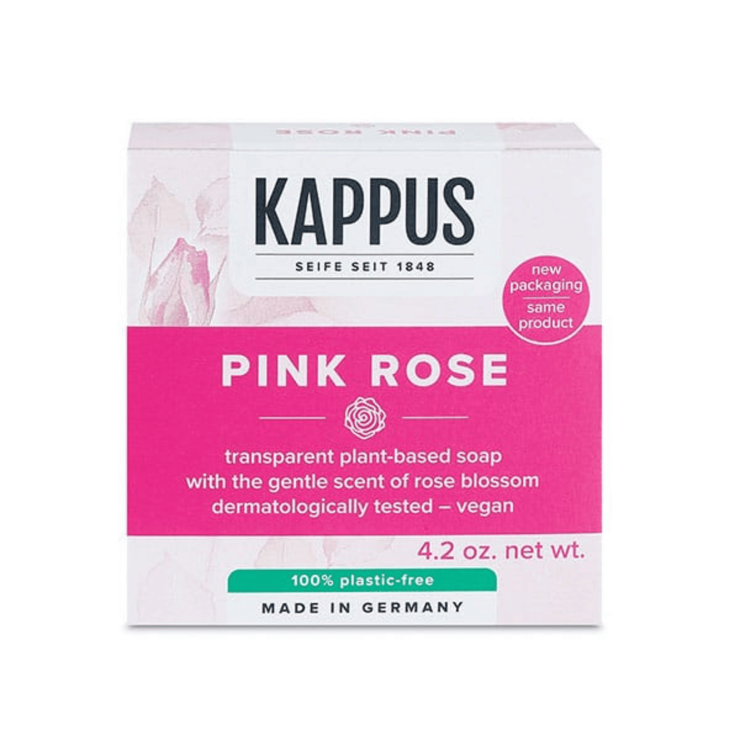 Primary Image of Pink Rose Bar Soap