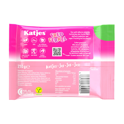 Alternate Image of Fred Ferkel Gummies, pink gummy pigs