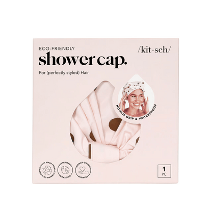 Alternate Image of Shower Cap Blush Dot