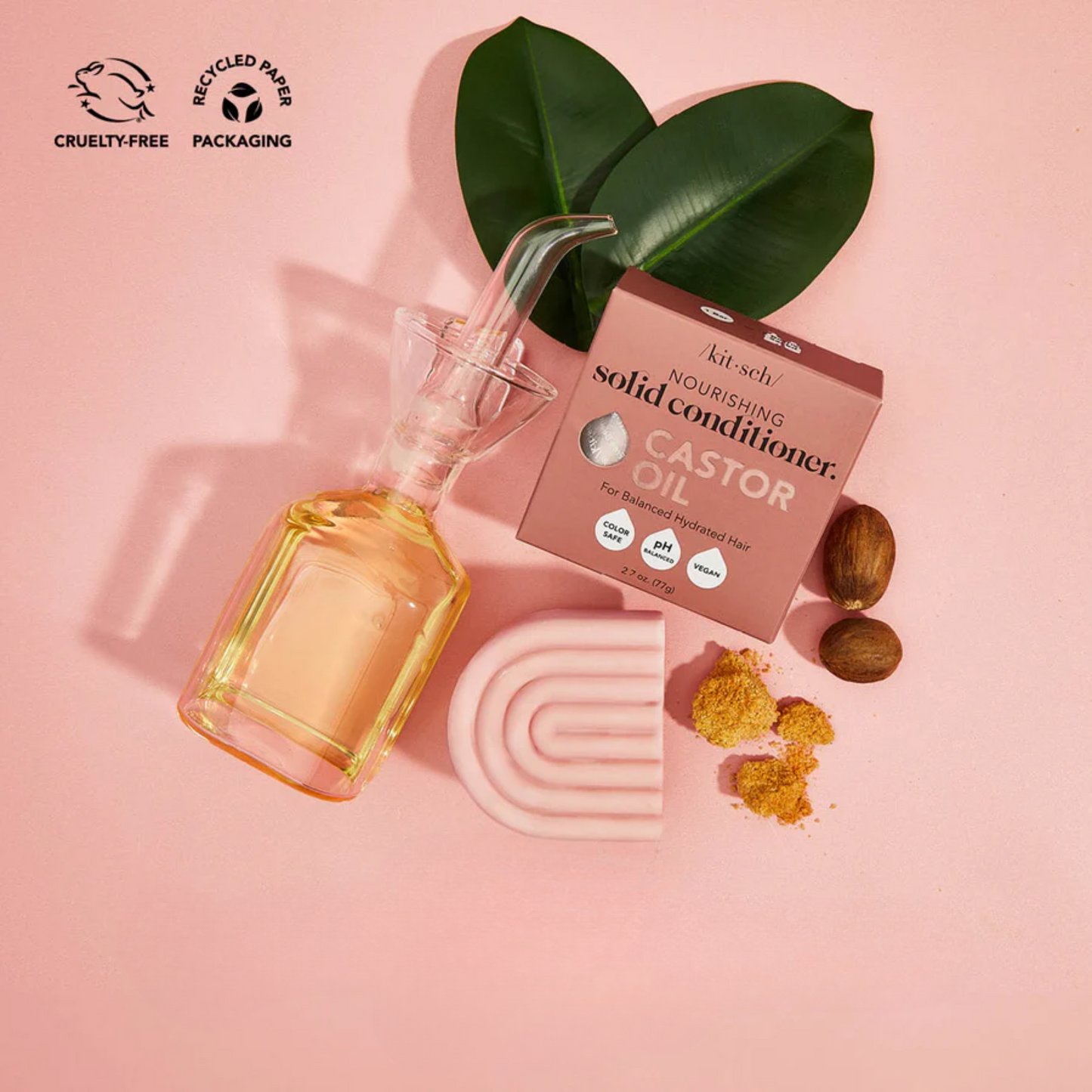 Alternate Image of Kitsch Castor Oil Nourishing Conditioner Bar (3.2 oz)