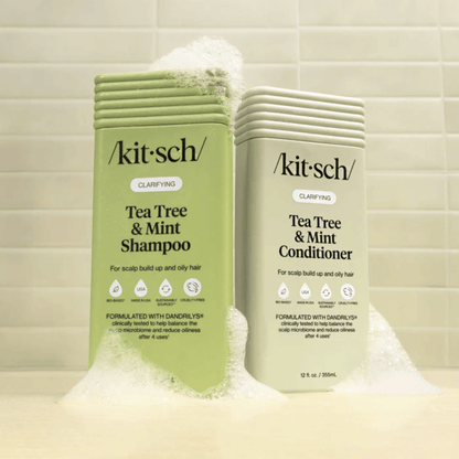 Alternate Image of Clarifying Tea Tree & Mint, green bottles