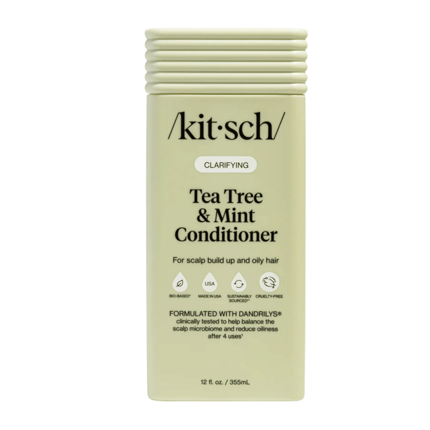 Primary Image of Clarifying Tea Tree & Mint Conditioner, green conditioner bottle