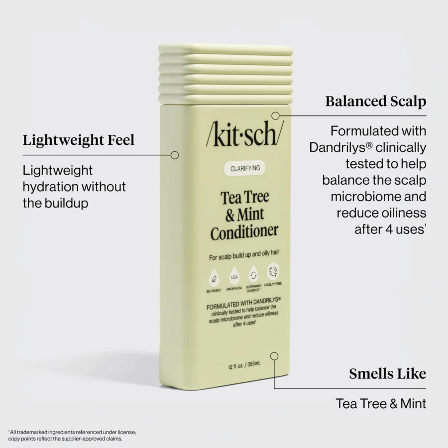 Alternate Image of Clarifying Tea Tree & Mint Conditioner, green conditioner bottle