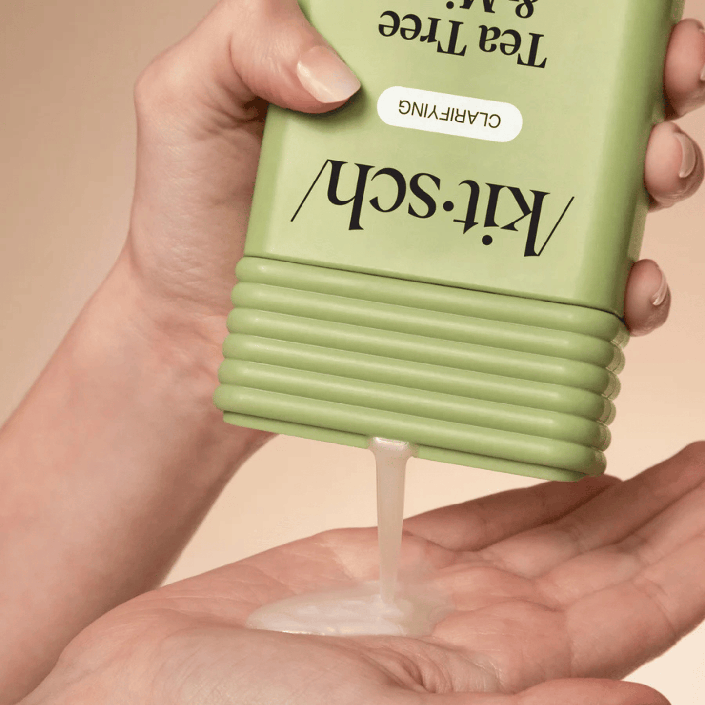 Alternate Image of Clarifying Tea Tree & Mint Shampoo, green shampoo bottle