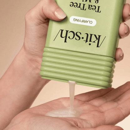 Alternate Image of Clarifying Tea Tree & Mint Shampoo, green shampoo bottle
