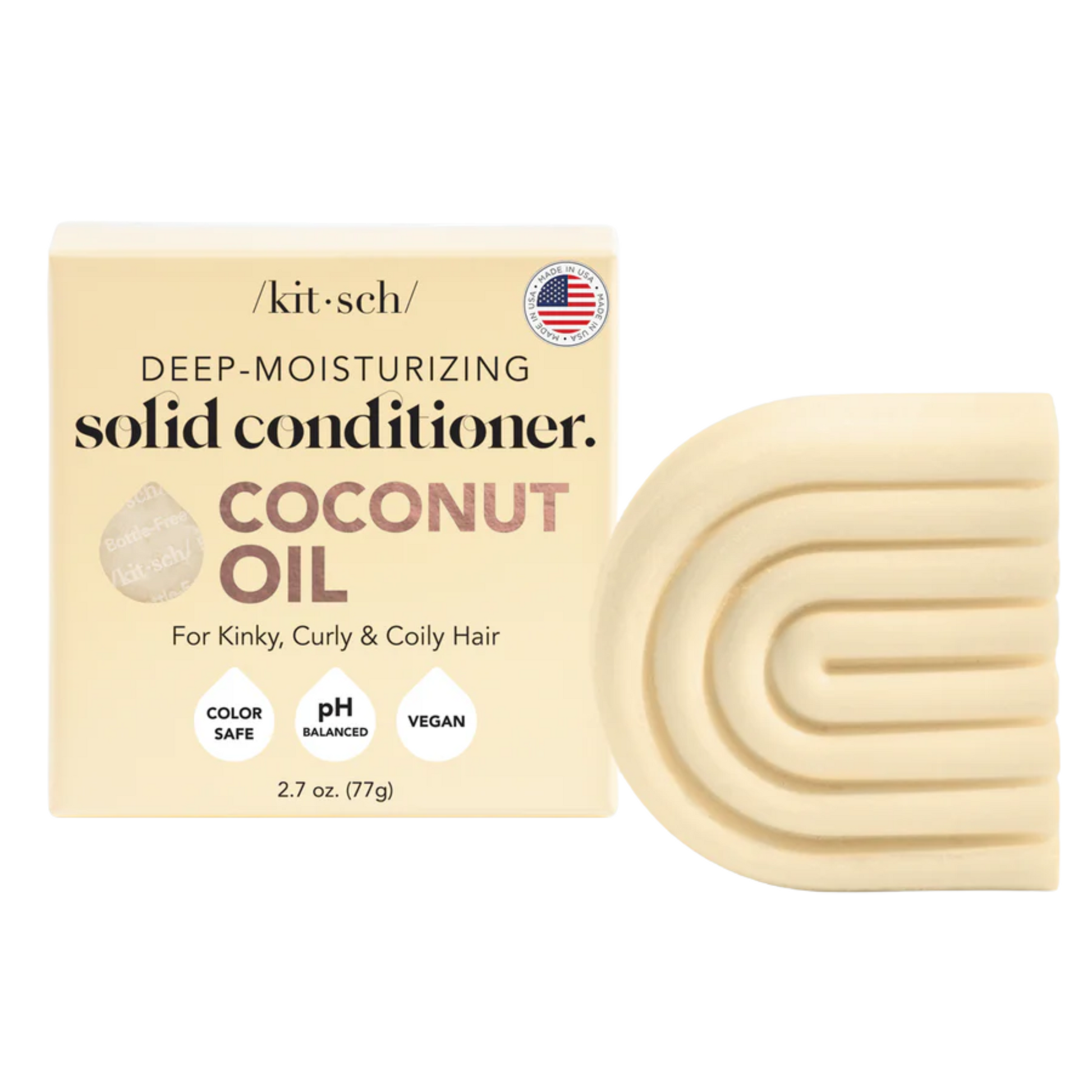 Primary Image of Kitsch Coconut Oil Moisturizing Conditioner Bar (3.2 oz)