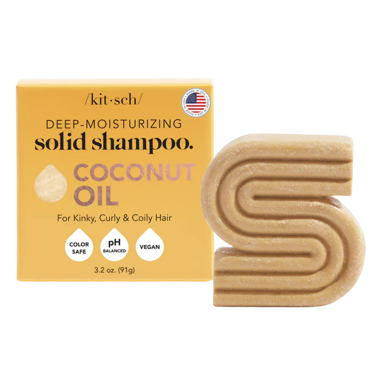 Primary Image of Kitsch Coconut Oil Moisturizing Shampoo Bar (3.2 oz)