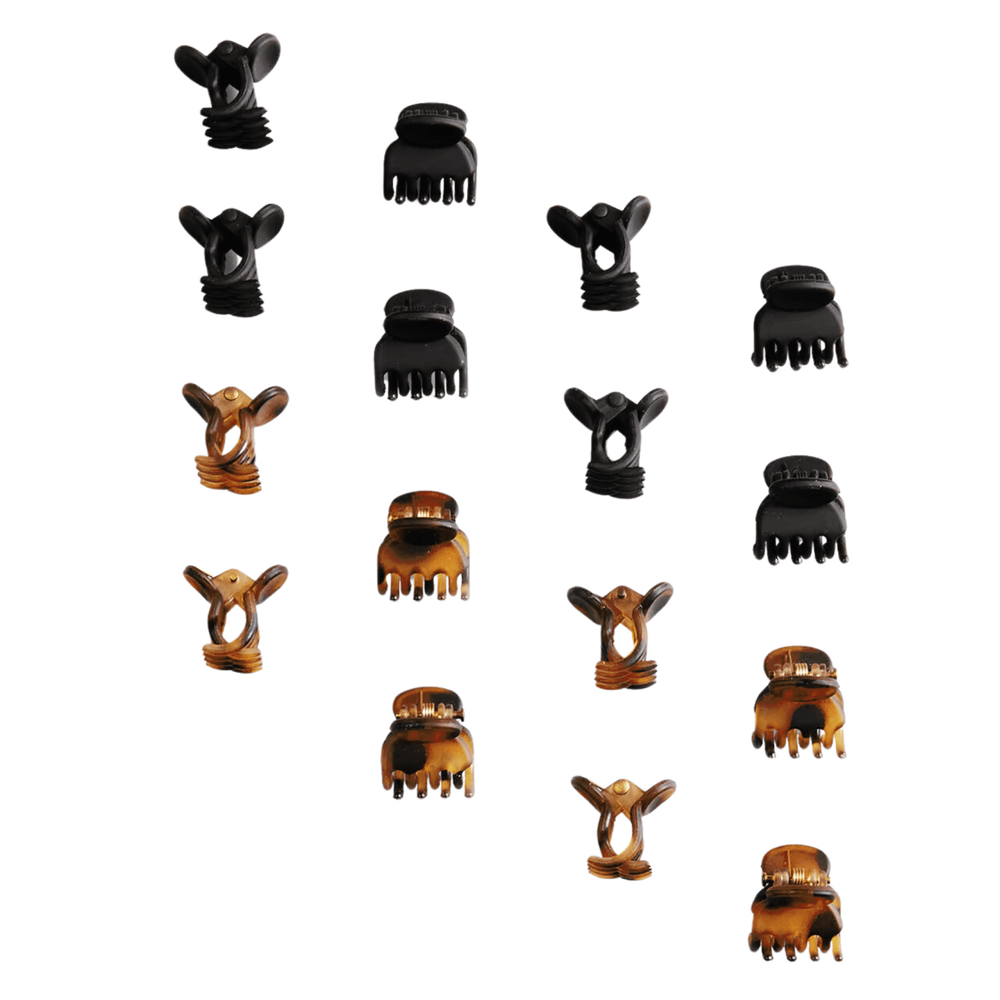 Mini Case Clips kitsch Recycled Plastic Mini Claw Clips Set (16 pieces) #10087446 ...