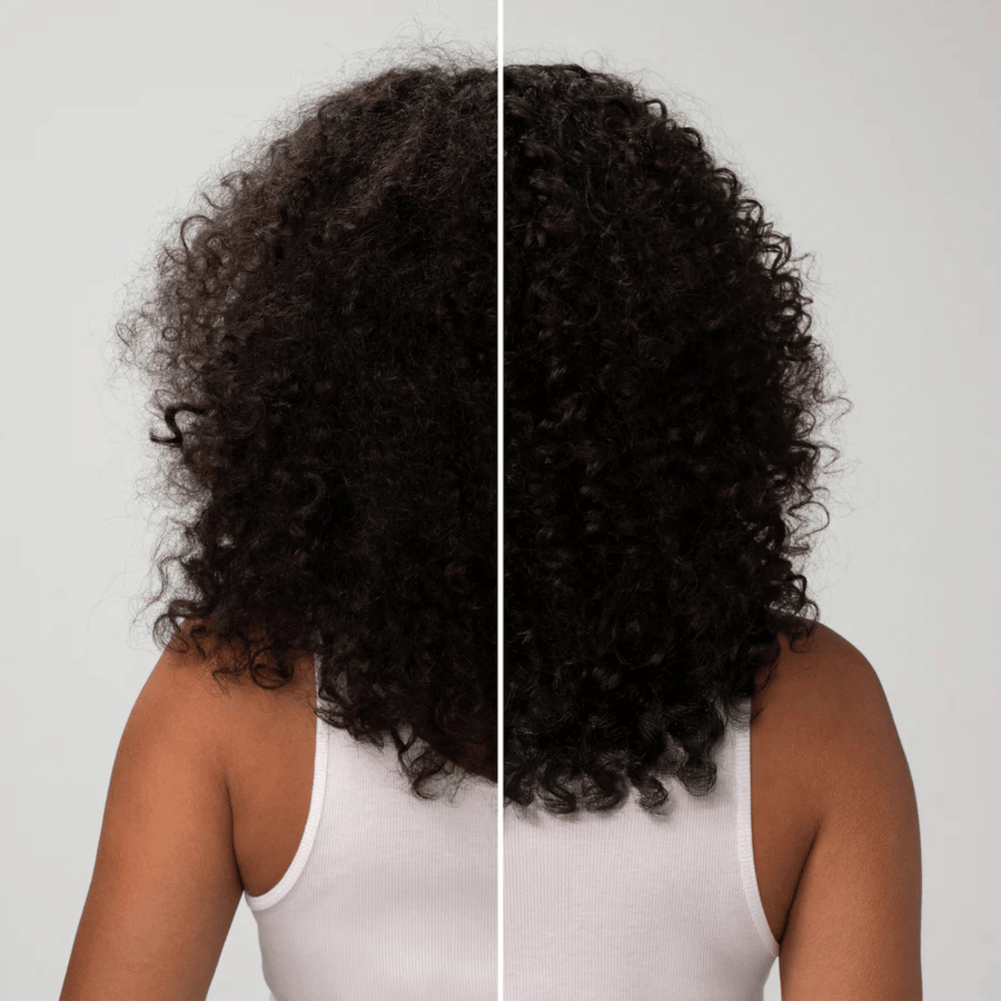 Alternate Image of Moisturizing Coconut Oil Shampoo, before and after hair