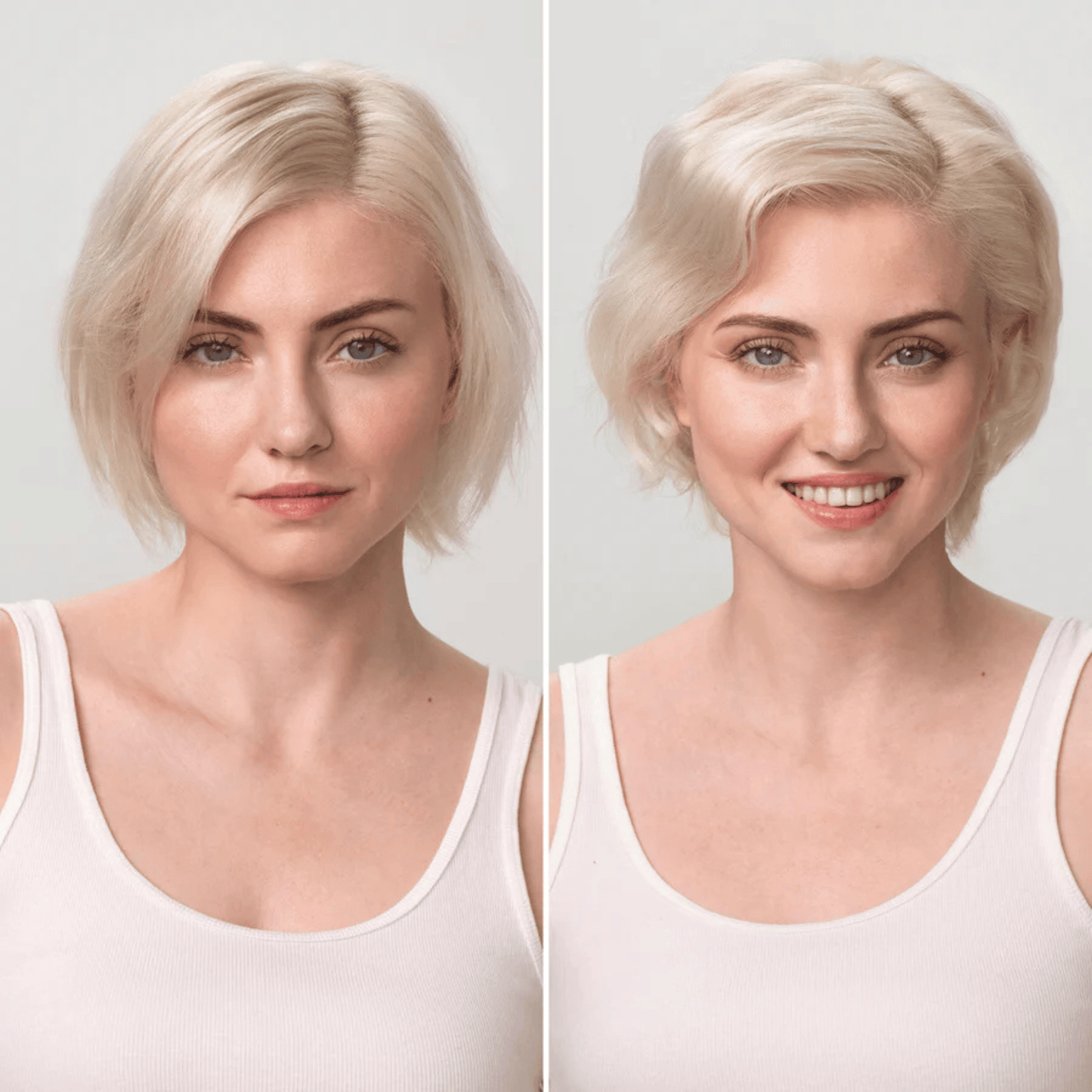 Alternate Image of Repairing Argan Oil Shampoo, before and after hair