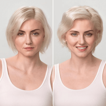 Alternate Image of Repairing Argan Oil Shampoo, before and after hair