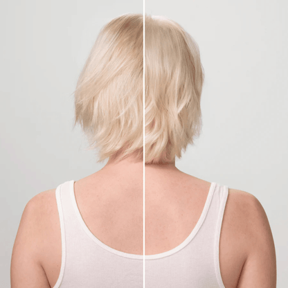 Alternate Image of Repairing Argan Oil Shampoo, before and after hair