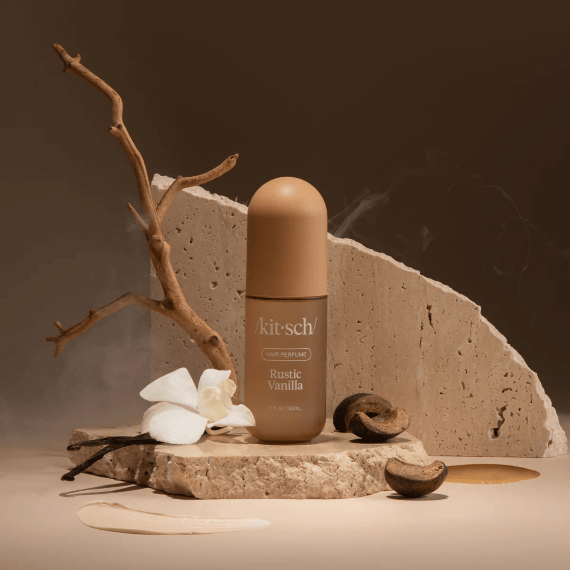 Alternate Image of Rustic Vanilla Hair Perfume, brown mist bottle