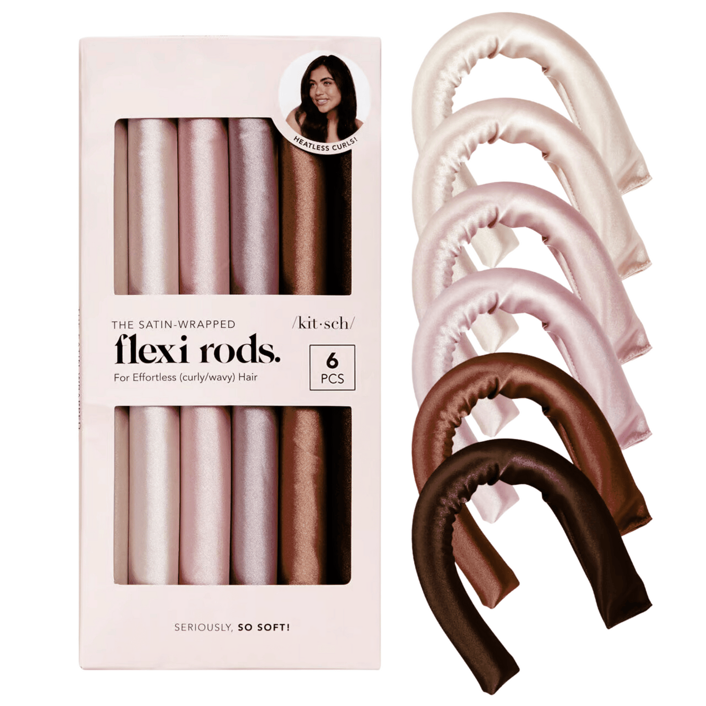 Alternate Image of Rosewood Satin-Wrapped Flexi Rods