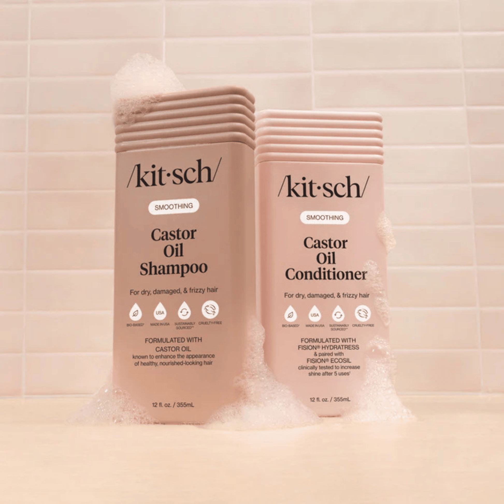Alternate Image of Smoothing Castor Oil, beige bottles