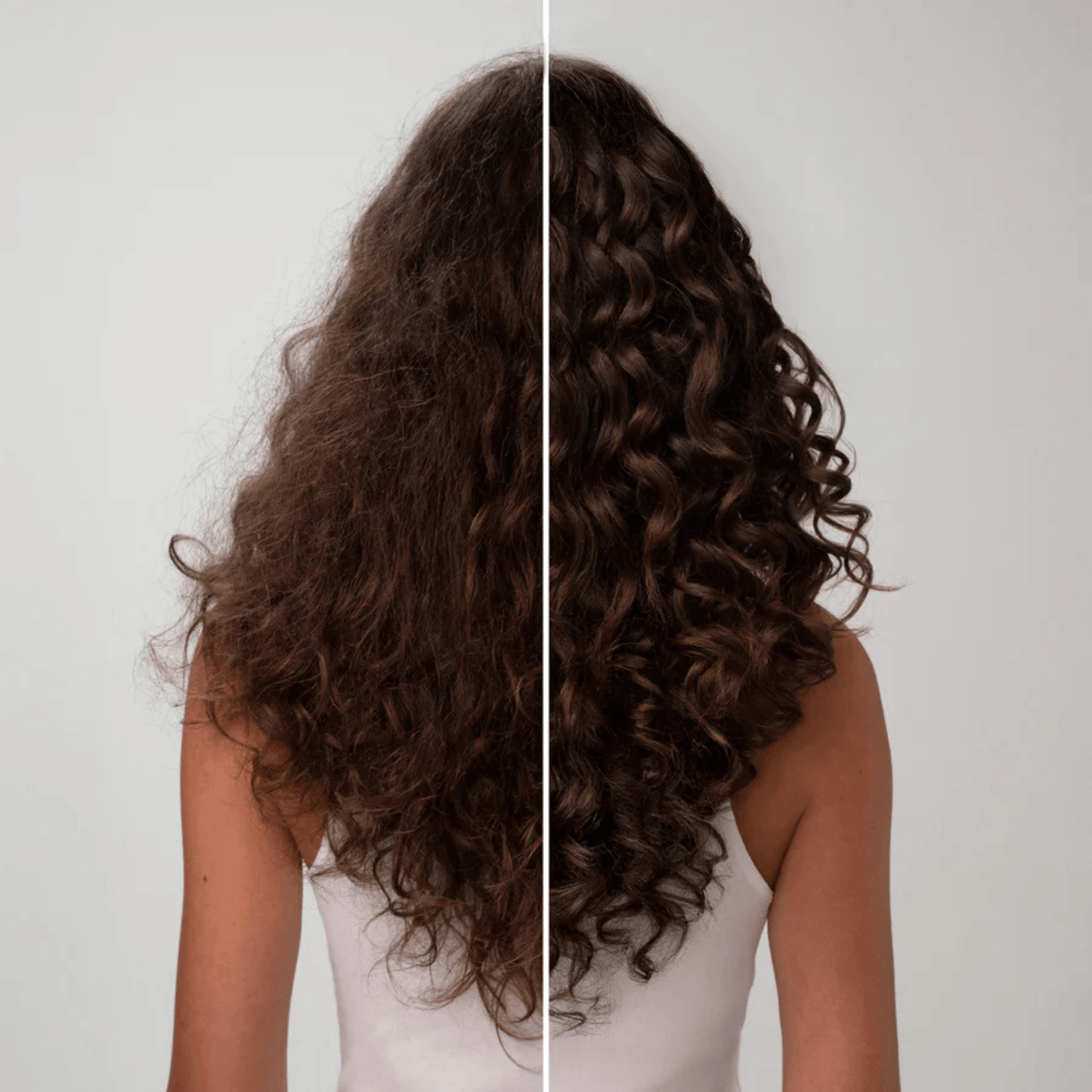Alternate Image of Smoothing Castor Oil Shampoo, before and after hair