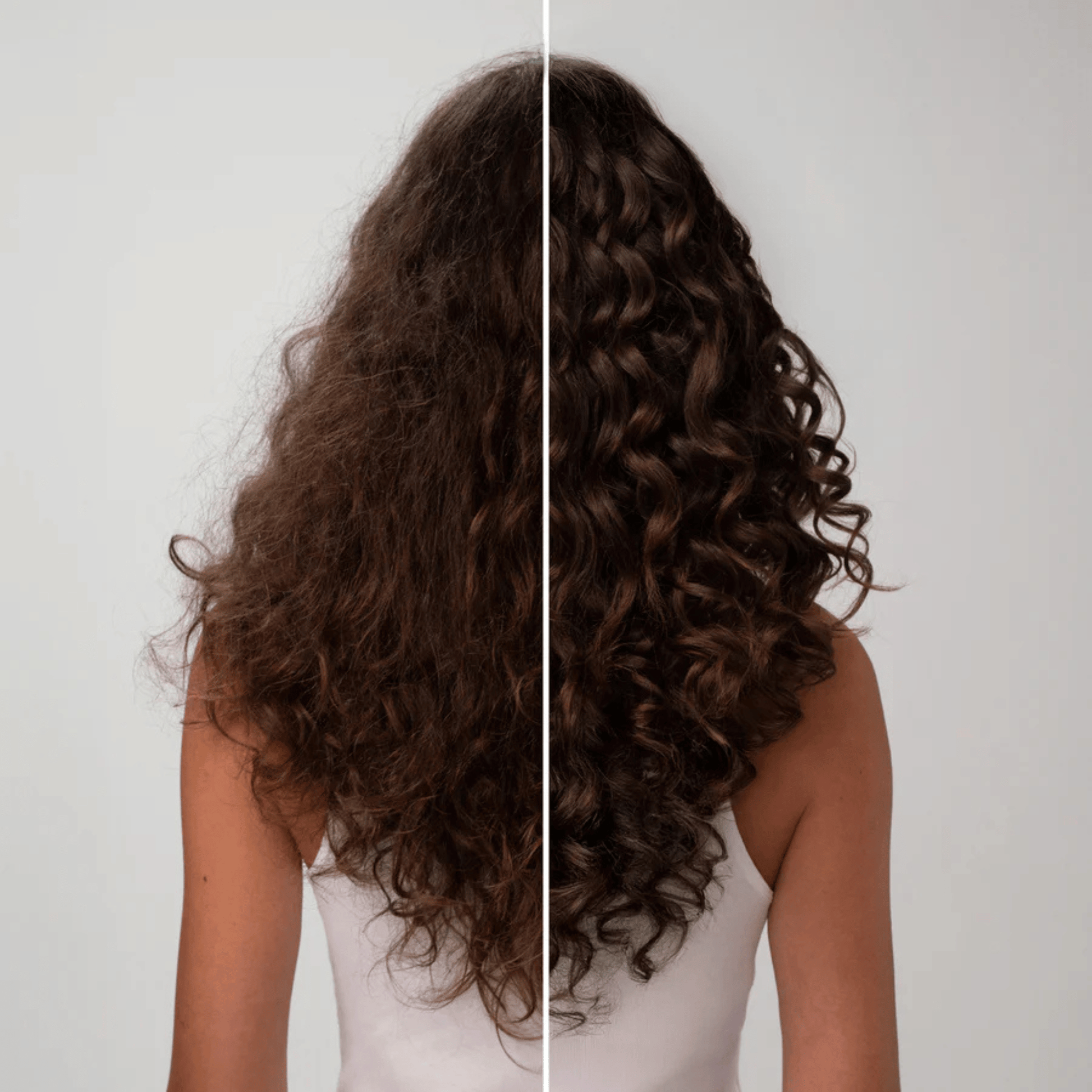 Alternate Image of Smoothing Castor Oil Shampoo, before and after hair