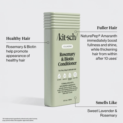 Alternate Image of Volumizing Rosemary & Biotin Conditioner, green conditioner bottle