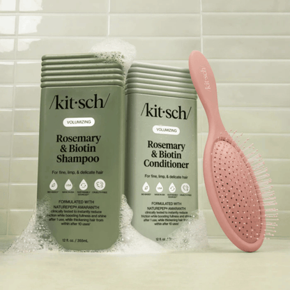 Alternate Image of Volumizing Rosemary & Biotin, green bottles
