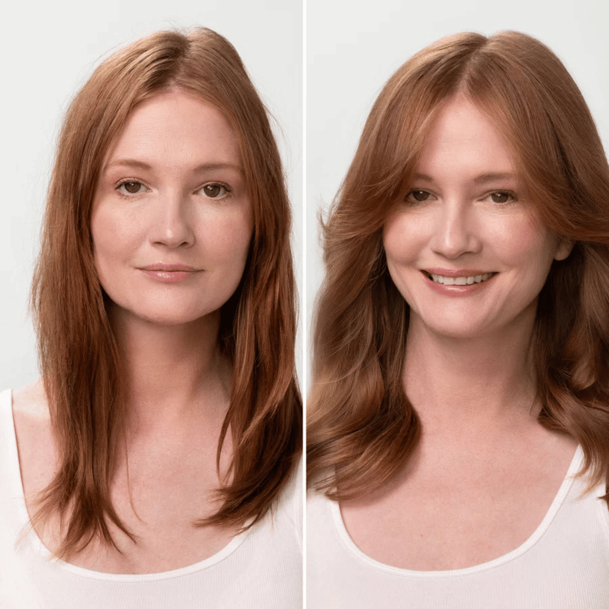 Alternate Image of Volumizing Rosemary & Biotin Shampoo, before and after hair