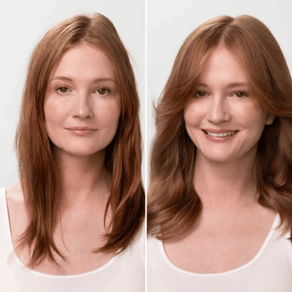 Alternate Image of Volumizing Rosemary & Biotin Shampoo, before and after hair