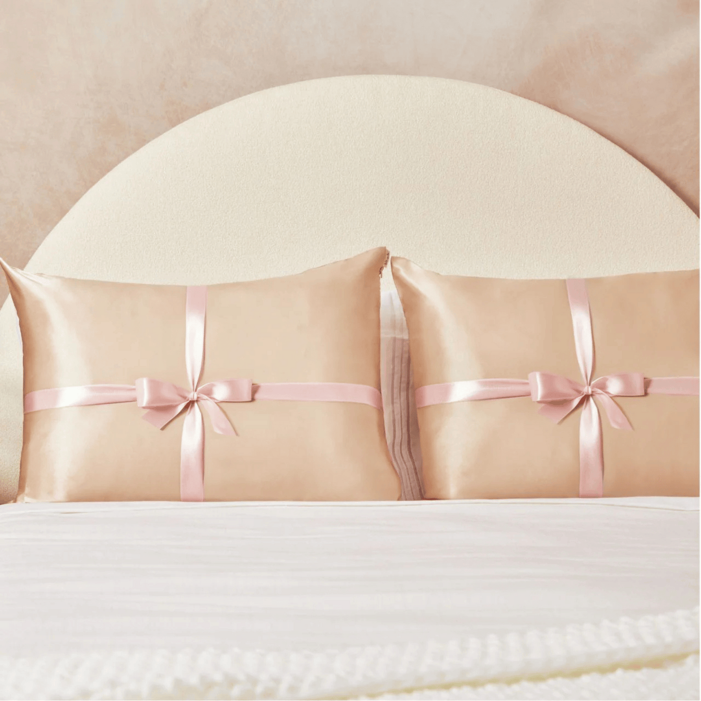 Alternate Image of Holiday Champagne Standard Satin Pillowcase 24