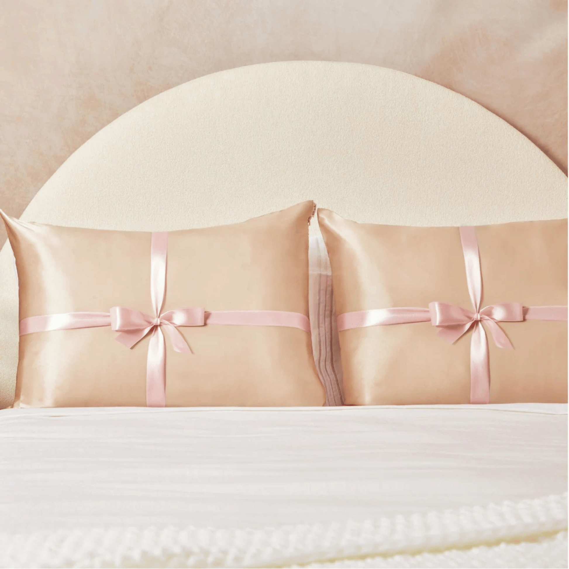 Alternate Image of Holiday Champagne Standard Satin Pillowcase 24