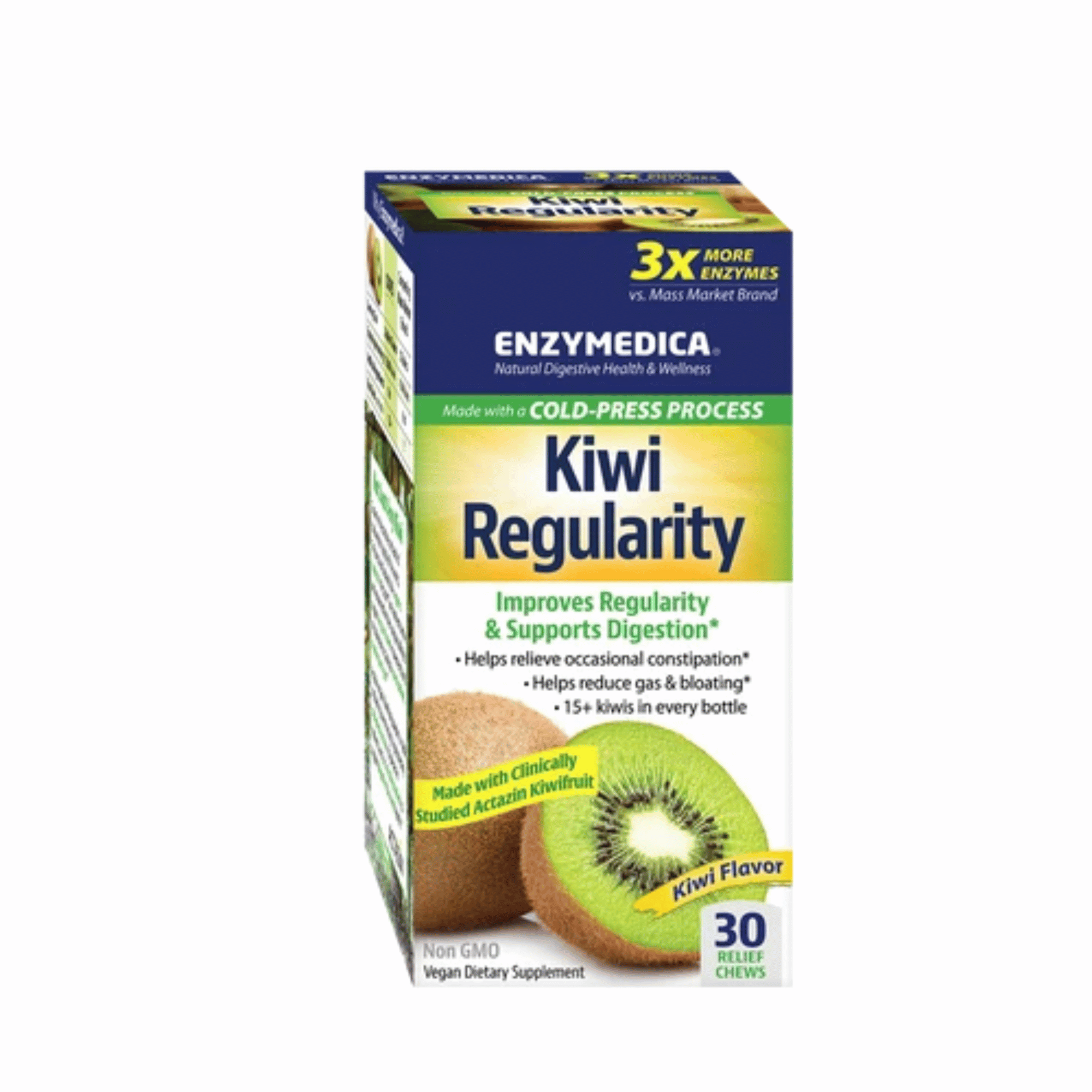Reqularity Enzymedica Kiwi Regularity Relief Chews (30 count) #10087078 – Smallflower