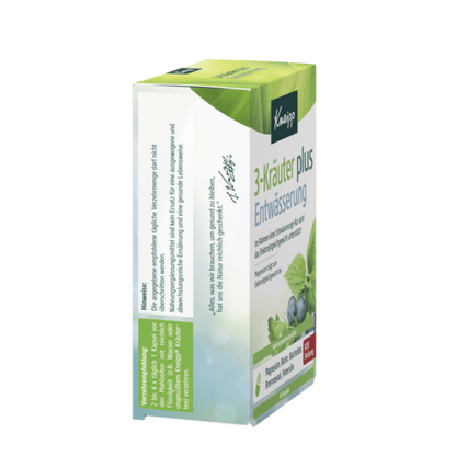 Alternate Image of 3 Herb Plus Detox (3-Kräuter Entwässerung), green and white supplement box