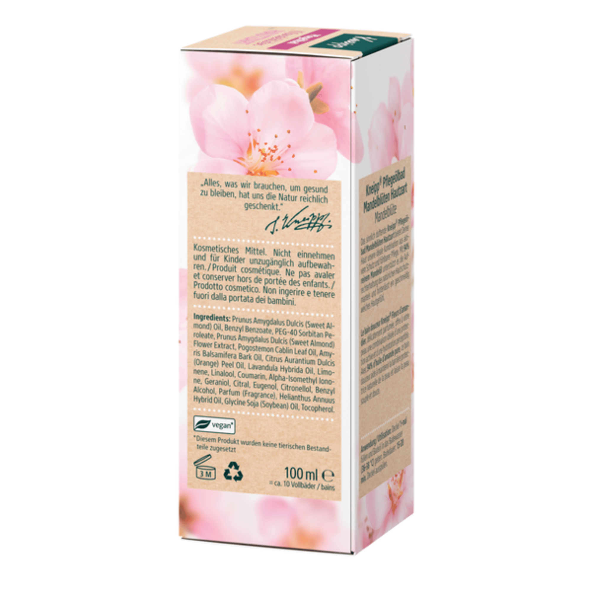 Kneipp Almond Blossom Bath Oil - Thumbnail 5