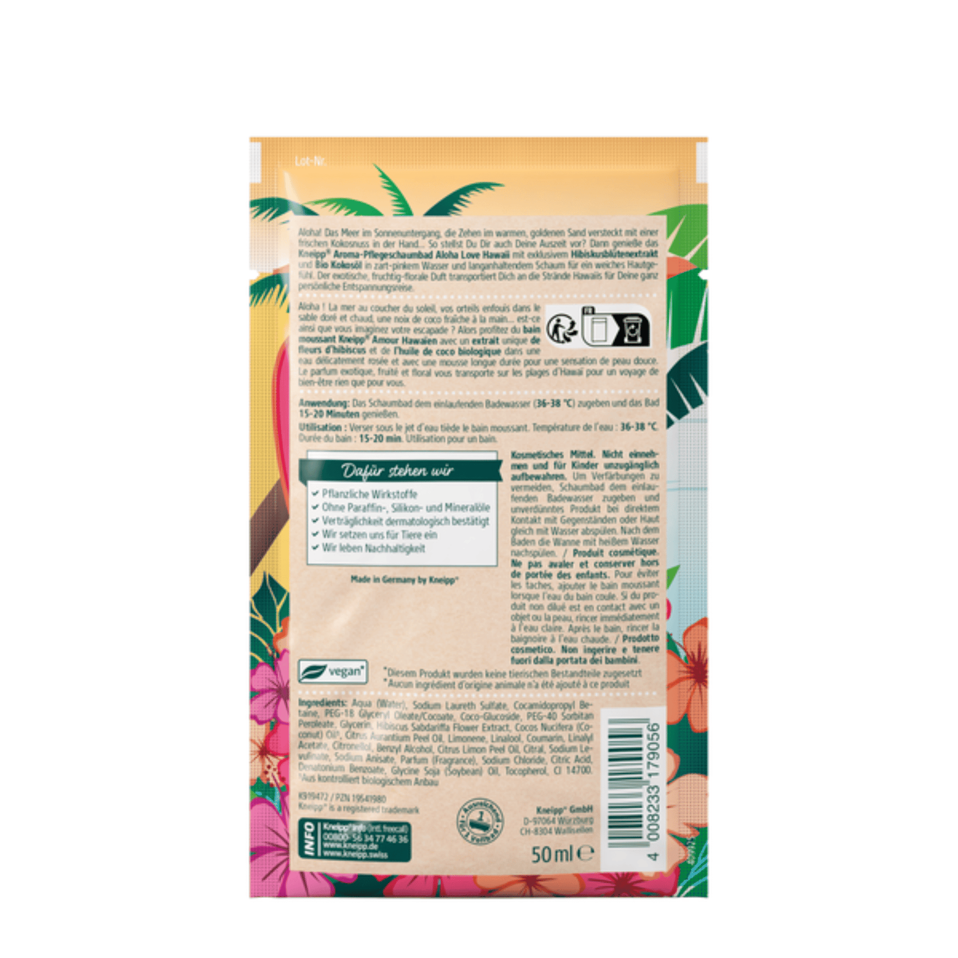 Alternate Image of Aloha Love Hawaii Aroma Care Bubble Bath Sachet